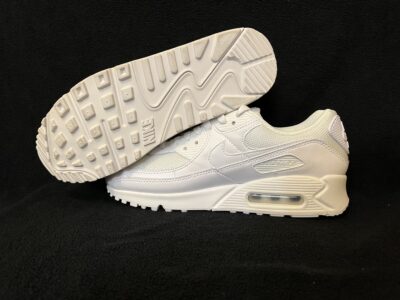 Nike Air Max 90 Triple White - Image 5